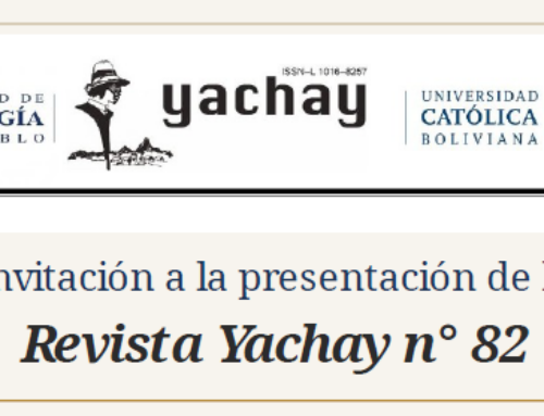 Presentación de la Revista Yachay n° 82