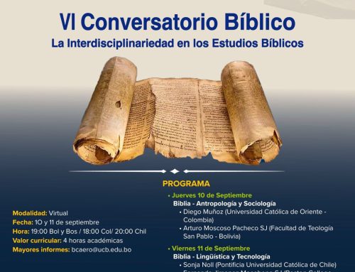 VI Conversatorio Bíblico