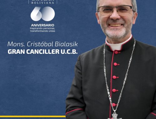 𝐌𝐨𝐧𝐬𝐞𝐧̃𝐨𝐫 𝐂𝐫𝐢𝐬𝐭𝐨́𝐛𝐚𝐥 𝐁𝐢𝐚𝐥𝐚𝐬𝐢𝐤, 𝐎𝐛𝐢𝐬𝐩𝐨 𝐝𝐞 𝐥𝐚 𝐃𝐢𝐨́𝐜𝐞𝐬𝐢𝐬 𝐝𝐞 𝐎𝐫𝐮𝐫𝐨, 𝐝𝐞𝐬𝐢𝐠𝐧𝐚𝐝𝐨 𝐜𝐨𝐦𝐨 𝐧𝐮𝐞𝐬𝐭𝐫𝐨 𝐧𝐮𝐞𝐯𝐨 𝐆𝐫𝐚𝐧 𝐂𝐚𝐧𝐜𝐢𝐥𝐥𝐞𝐫 𝐝𝐞 𝐥𝐚 𝐔.𝐂.𝐁. 𝐲 𝐝𝐞 𝐥𝐚 𝐅𝐚𝐜𝐮𝐥𝐭𝐚𝐝 𝐝𝐞 𝐓𝐞𝐨𝐥𝐨𝐠𝐢́𝐚 “𝐒𝐚𝐧 𝐏𝐚𝐛𝐥𝐨”